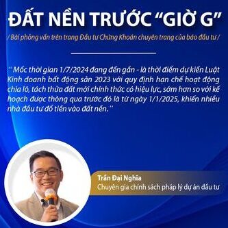 ĐẤT NỀN TRƯỚC “GIỜ G”